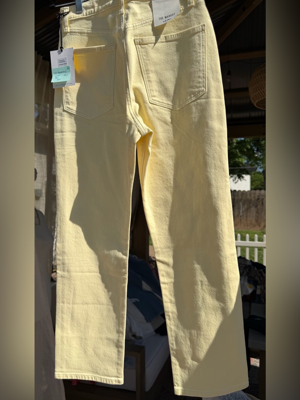NWT~Joe's Jeans The Margot Slim Ankle Yellow Jeans Sz 27